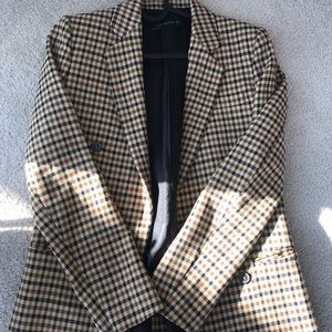 ZARA Plaid Blazer